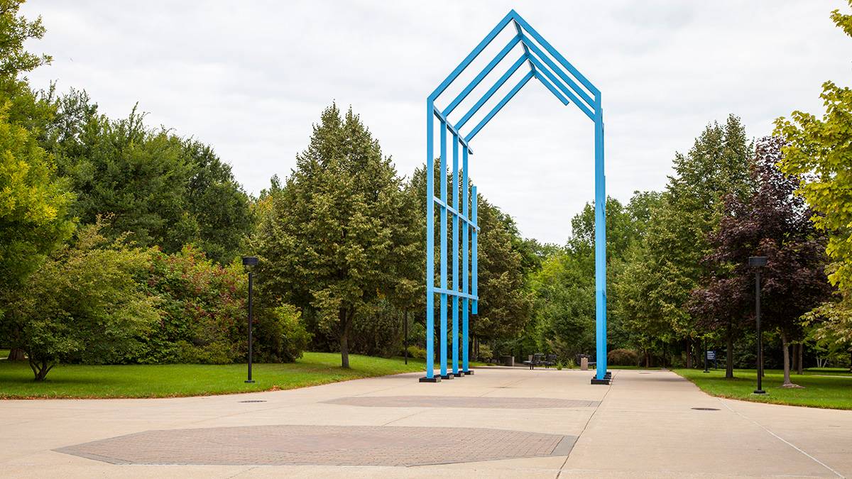 The transformational link on the Grand Valley's Allendale campus.